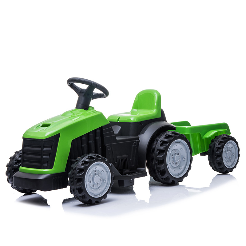 電動乗用玩具 カラフル トラクター 乗用玩具