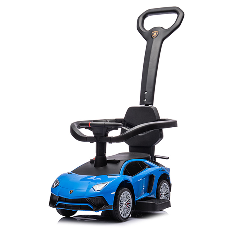 足けり乗用玩具 ランボルギーニ アベンタドールSV 手押し棒 付き 乗用玩具