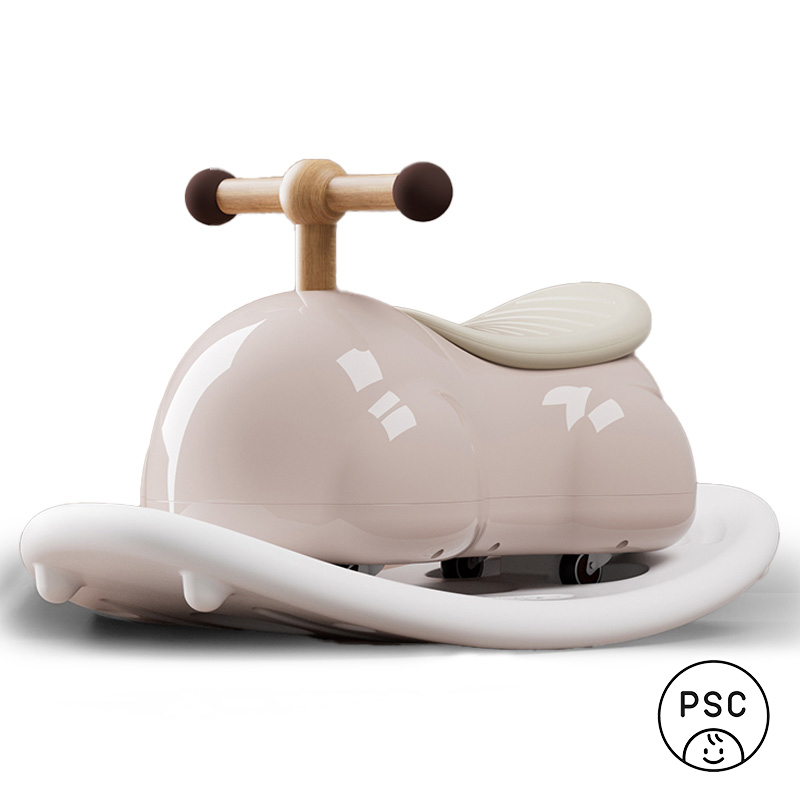 足けり乗用玩具 ピーナッツカー 車体＋シーソー板 セット 乗用玩具